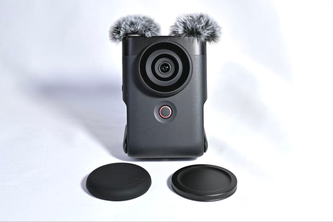 PowerShot V10 コンパクトカメラ，SmallRigケース付き