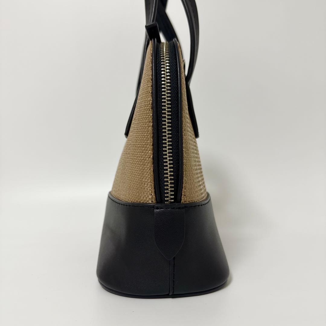 【24時間以内発送】VASIC ラフィア　トートバッグ　ショルダーバッグ