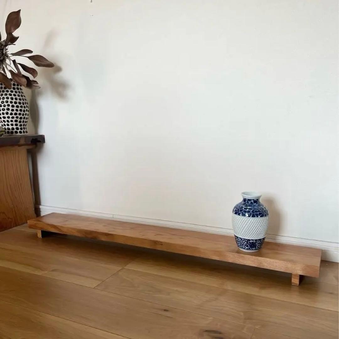 アンティーク 古道具 古家具 展示台 飾り棚 古材 無垢材 ローボード 店舗什器