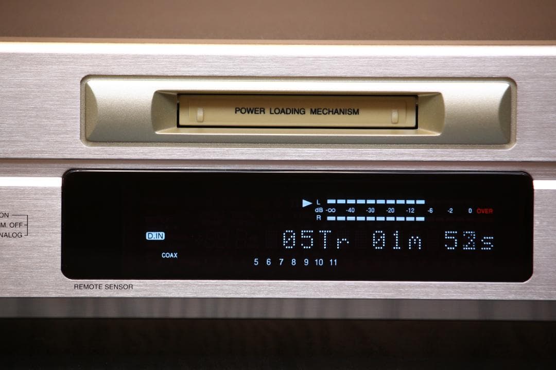 DENON DMD-800　MDプレーヤー/レコーダー　 日本製　ゴールド