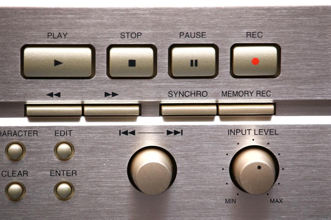 DENON DMD-800　MDプレーヤー/レコーダー　 日本製　ゴールド