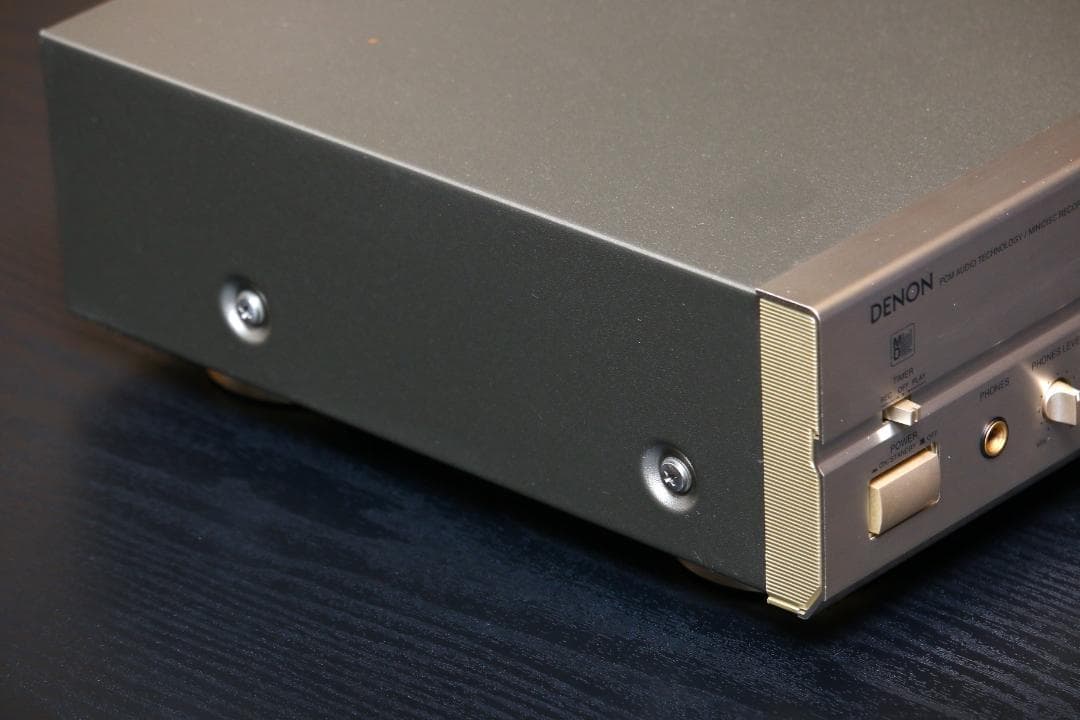 DENON DMD-800　MDプレーヤー/レコーダー　 日本製　ゴールド