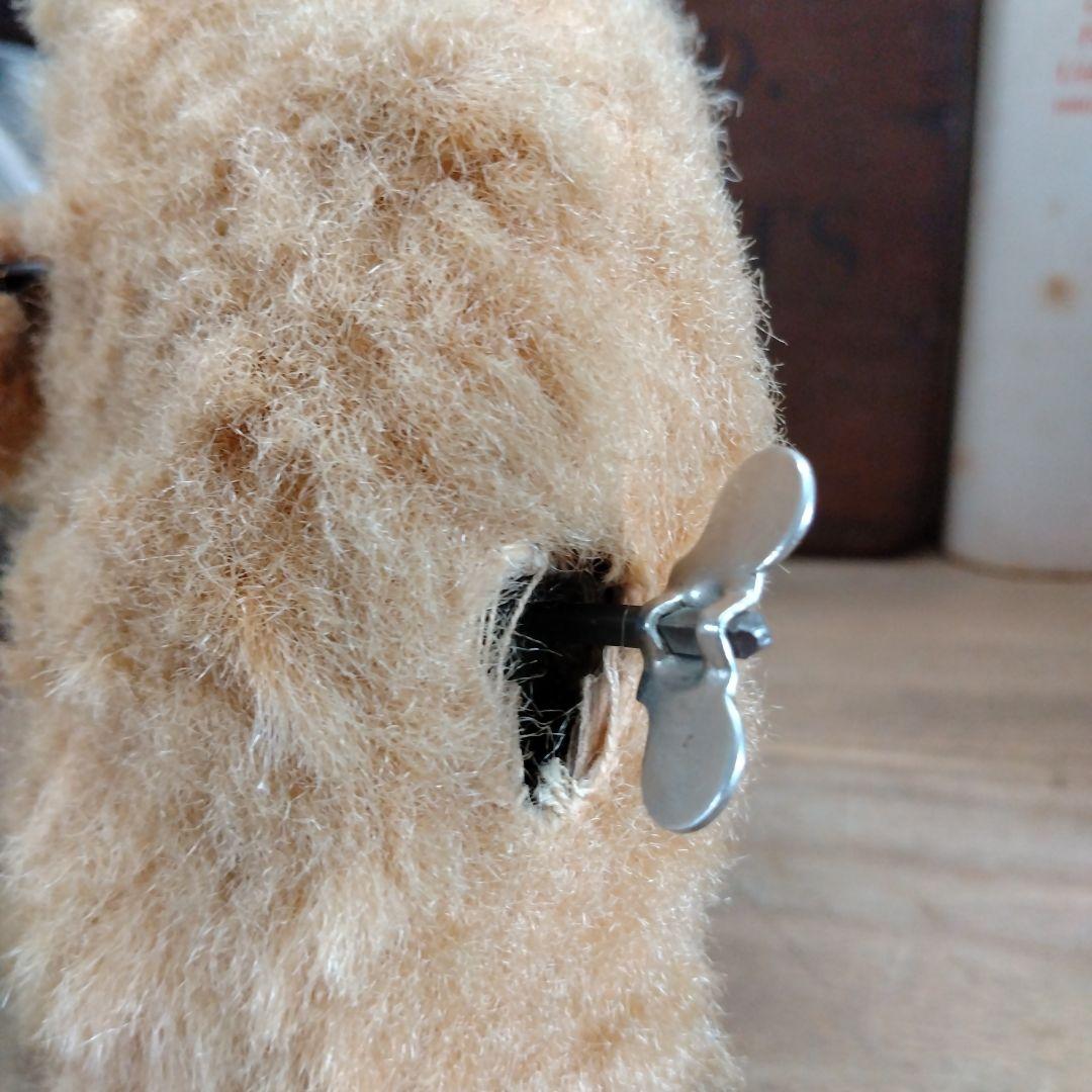 max carlアンティークベア・シンバルクマさん/ゼンマイ仕掛け