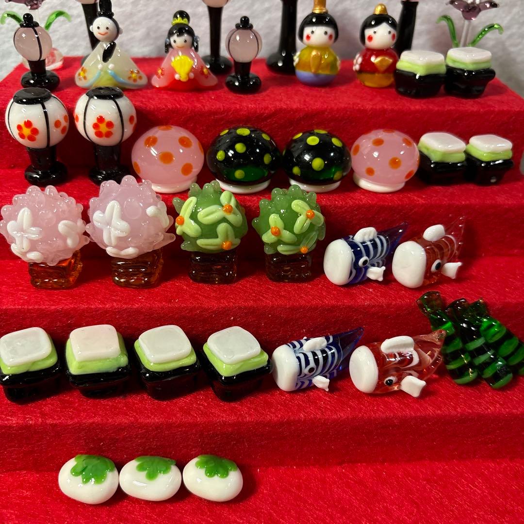 こみこみ　ガラス細工　ミニチュア