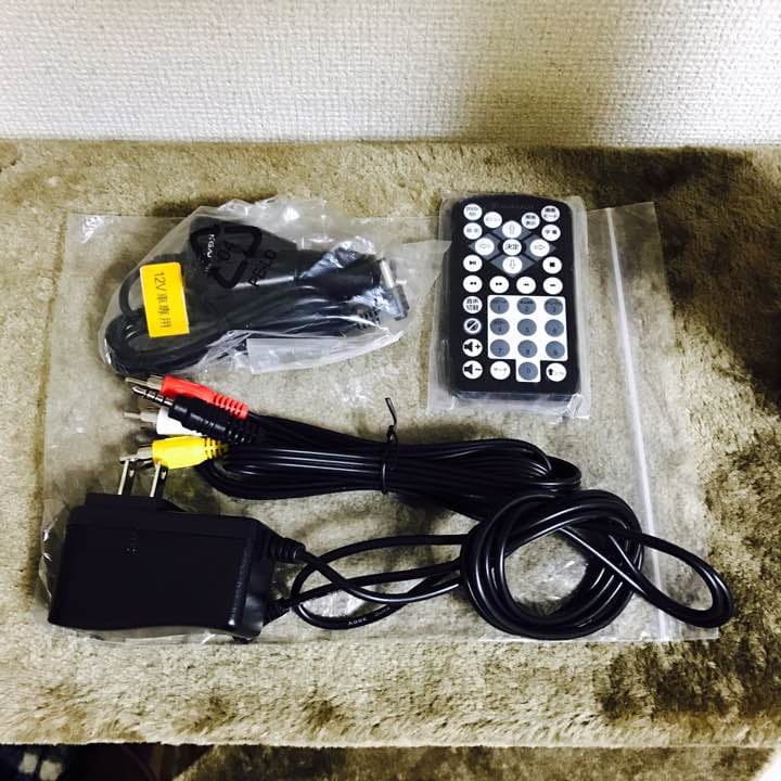 #ポータブルDVDプレーヤー #美品 #本体、コード付 #車専用コードあり