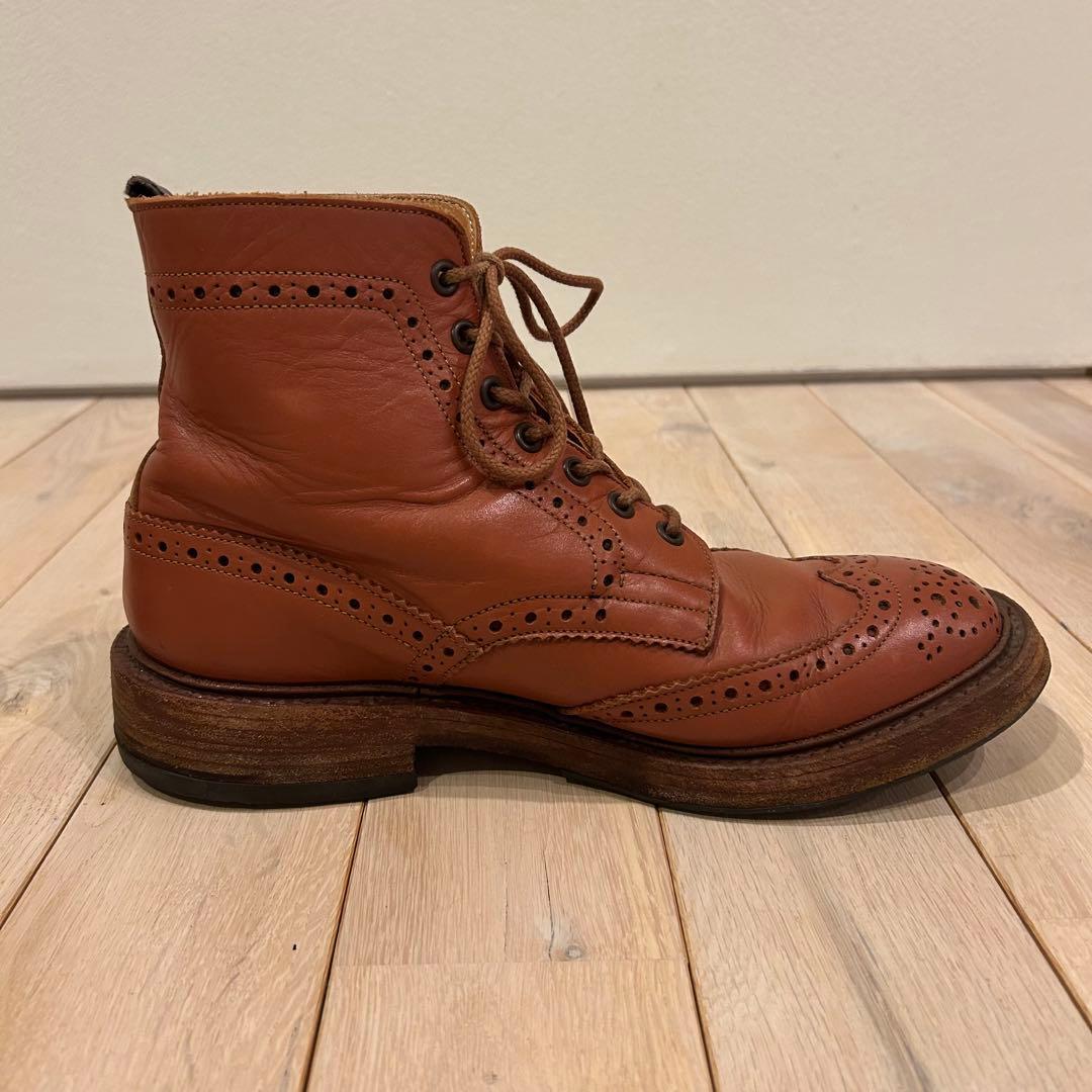 トリッカーズ 2508モールトンカントリーブーツUK8.5 旧タグ90年代