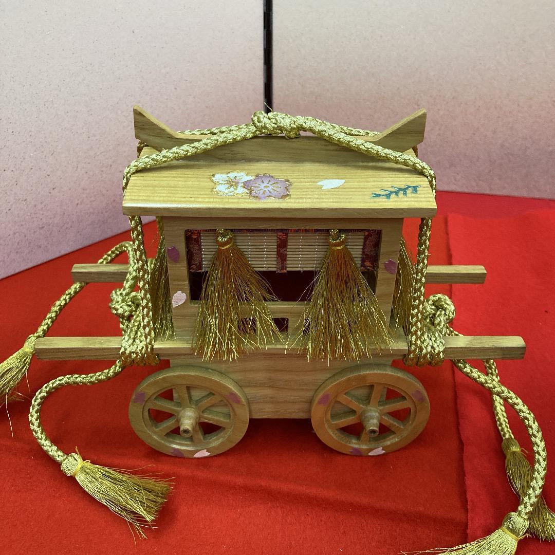 N2 訳あり特価！　豪華な雛道具　40号6点　三段飾り道具　ひな人形道具