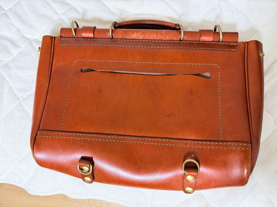 HERZ棒屋根かぶせバッグ(CW-147)チョコ+ Big肩当て(KO-74)