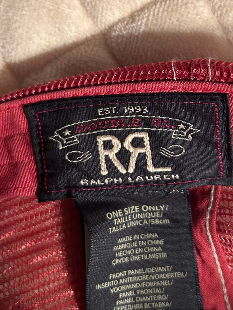 DOUBLE RL メッシュキャップ RRL