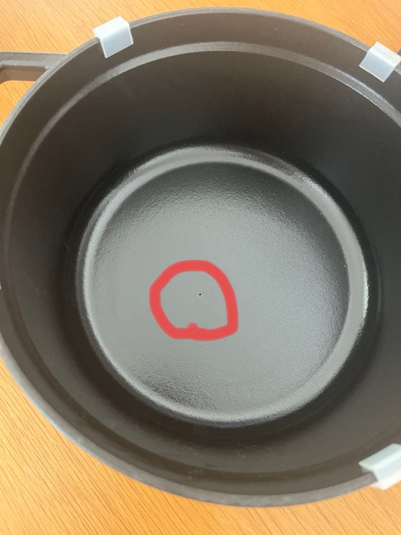 新品 STAUB ピコ・ココット ラウンド ブラック 22cm