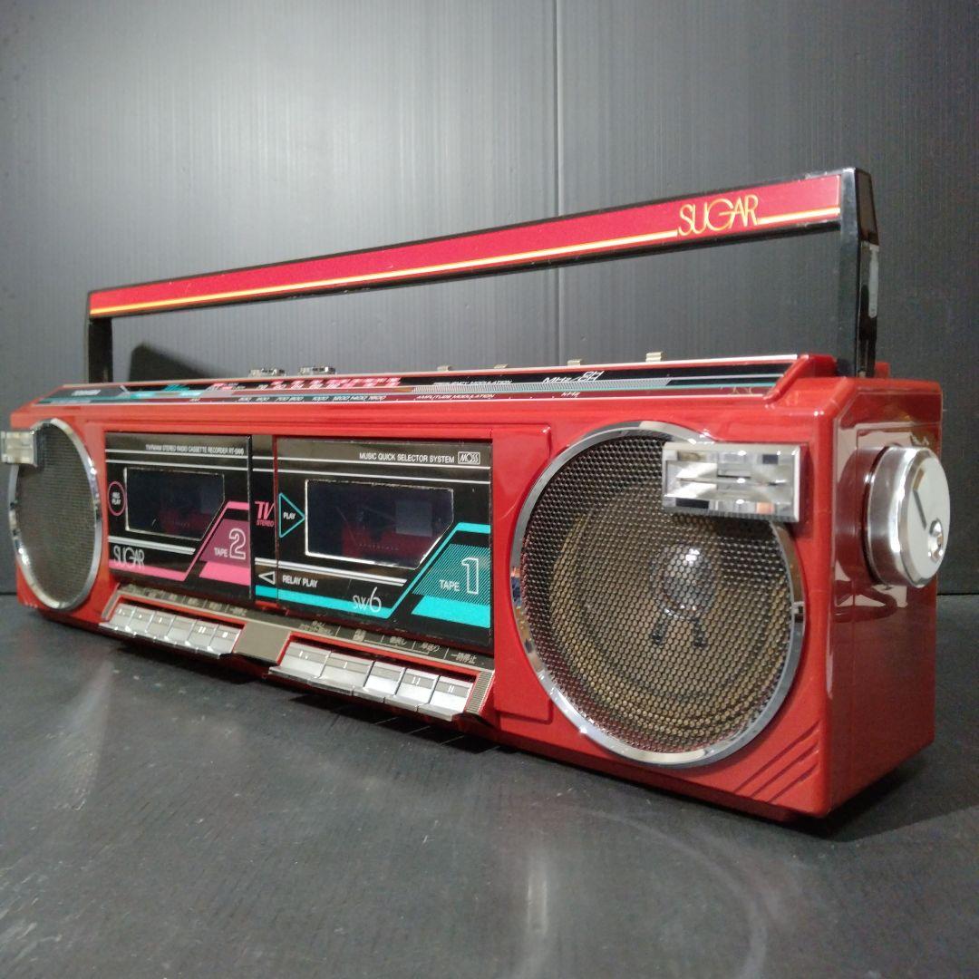 動作確認！レア希少超美品！東芝ステレオラジカセSUGAR RT−SW6