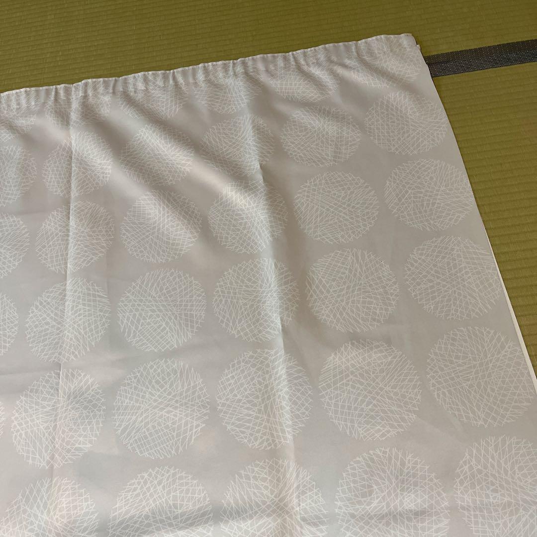 長さ173cm北欧大判カーテン ライトグレー