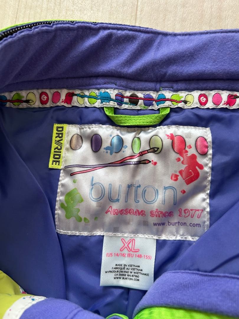 Burton スノーボードウェア スノーウェア　子ども用　150-155cm