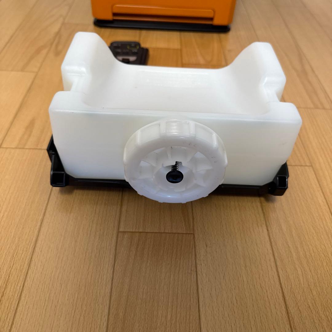 オレンジ色 空気清浄機 リモコン付き