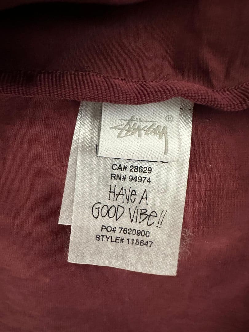 正規品 STUSSY BEACH SHELL WAVE DYE シェルジャケット