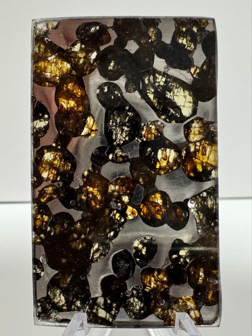 か*そ様 高品質　セリコ　パラサイト隕石　標本 メテオライト　隕石　11.0g