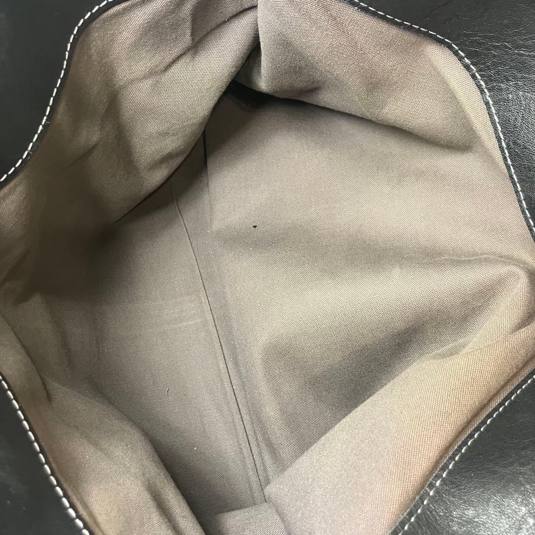 美品✨土屋鞄 プロータ ３室 2way レザー ステッチ ビジネスバッグ 黒