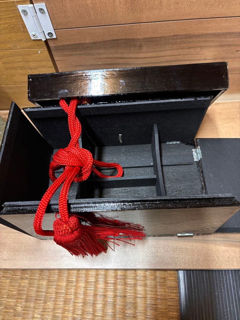 日本舞踊「浦島」　玉手箱　翁くわえ面セット