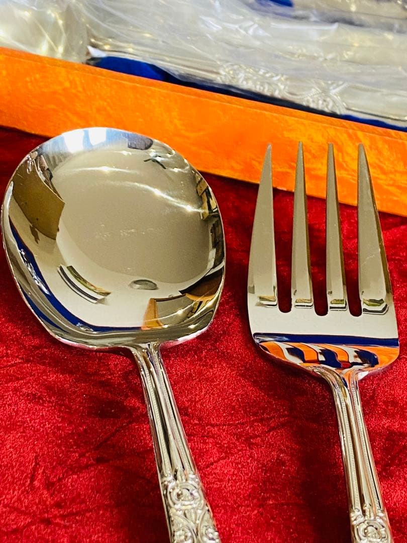 三越ステンレススチールカトラリーセット 37点