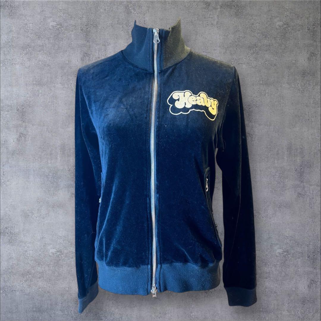 裕*様 希少デザインHYSTERIC GLAMOURベロアジャケットトラックスカ