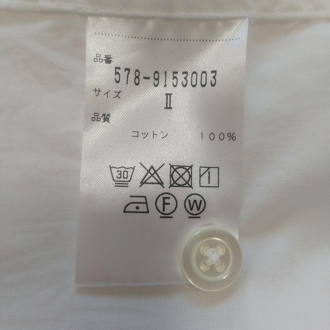 マーガレットハウエル ブラウス セーラーカラー 日本製 M