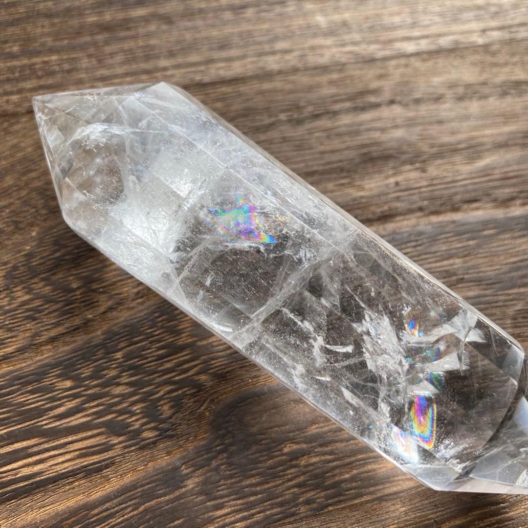 レムリアンシード　ヴォーゲルワンド　虹入り　ブラジル　バイーア産　118g