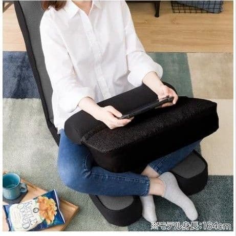 ニトリ ゲーミング座椅子　専用テーブルカバー付(LC-B12TAB GY)