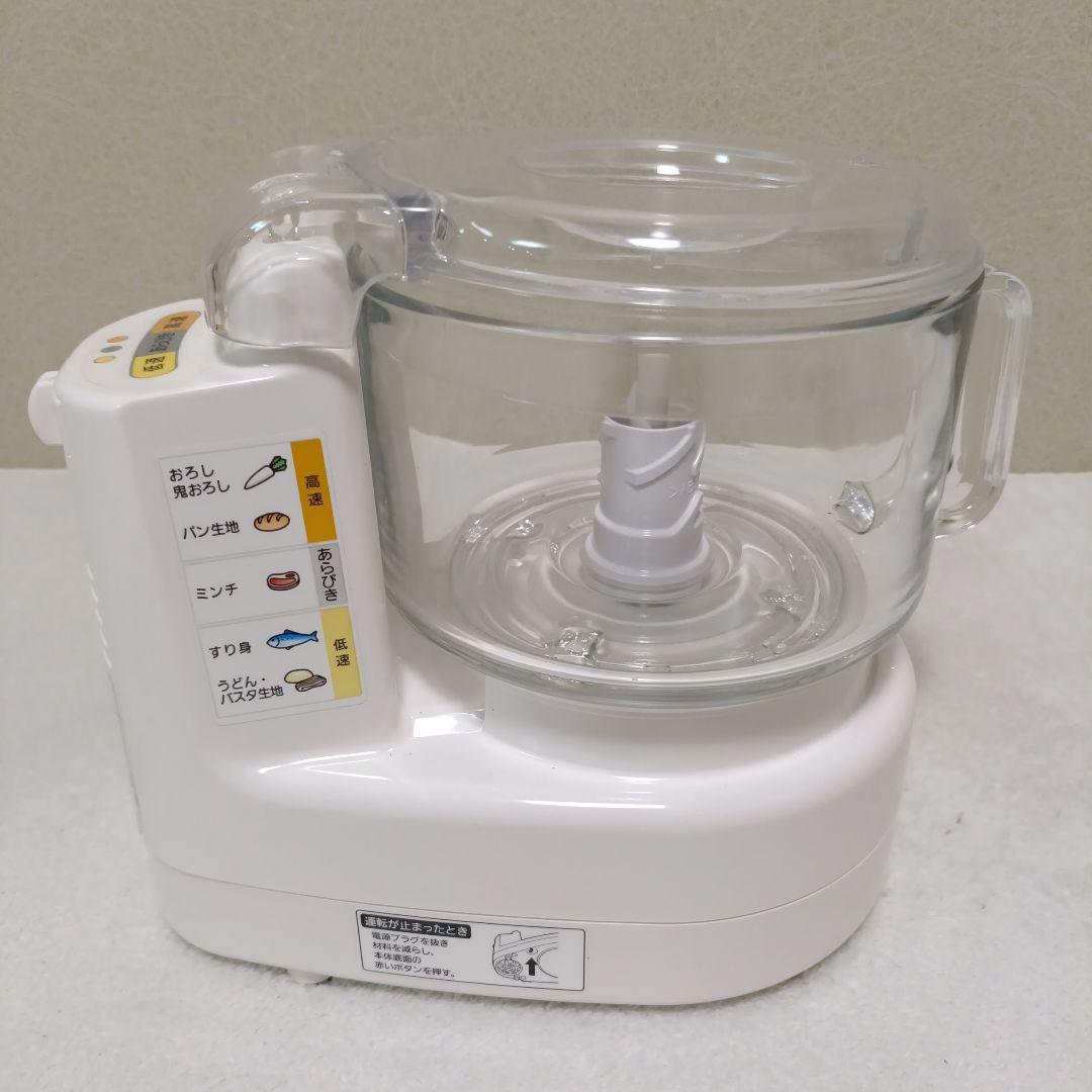 【良品】Panasonic フードプロセッサー　MK-K61-W 別売り品付き