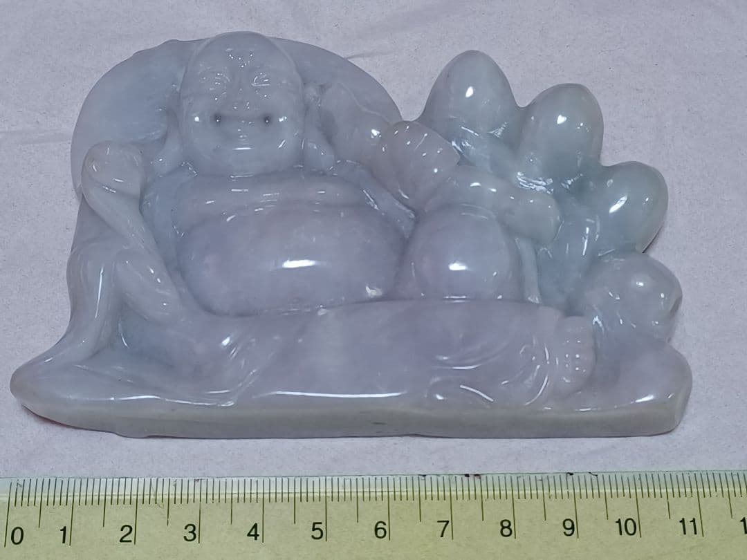 ⭐翡翠の布袋様の置物⭐