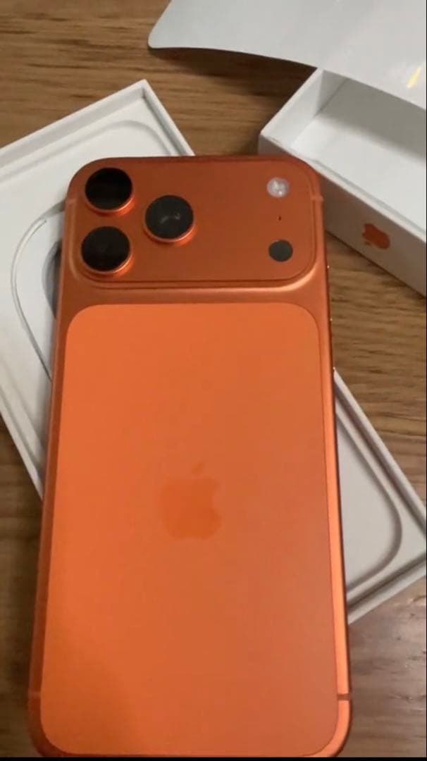 iPhone 17 Pro Max (コズミックオレンジ)512GB