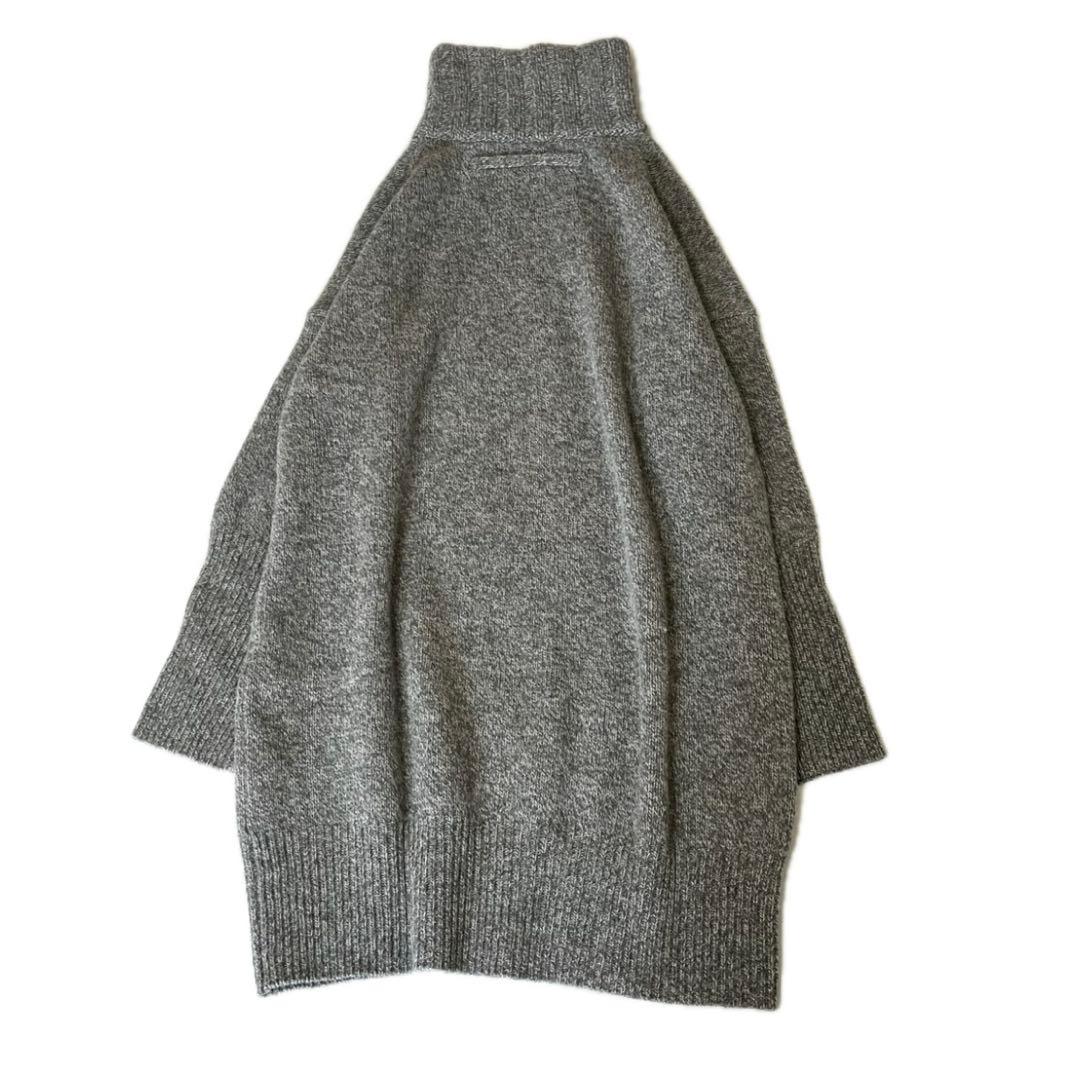 極美品❤️ティッカ ticca タートルネックニットワンピース　グレー　チュニック