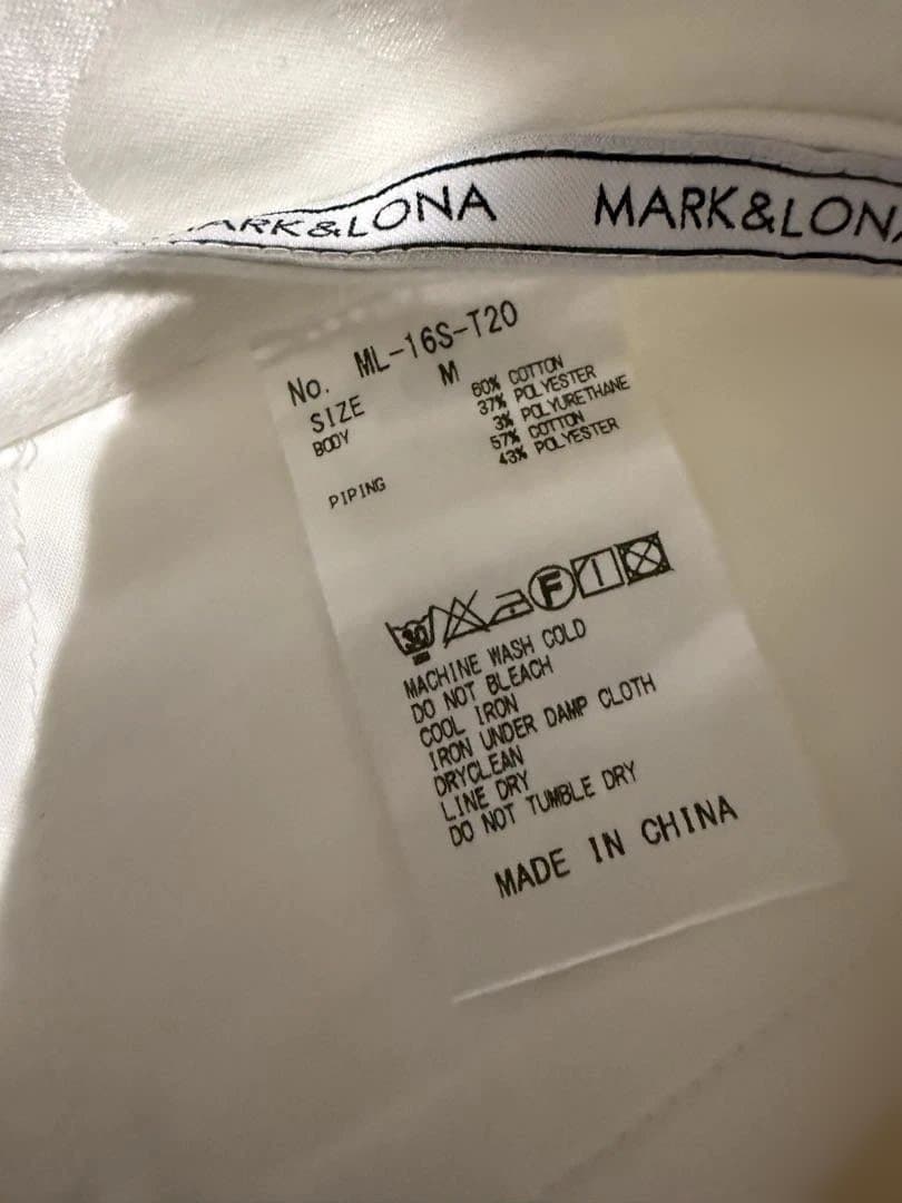 マークアンドロナポロシャツ2枚とパンツ1枚のセット