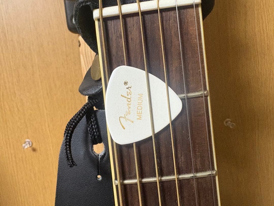 エレアコ YAMAHA LL6 黒 ケース チューナー ストラップ ピック 弦付