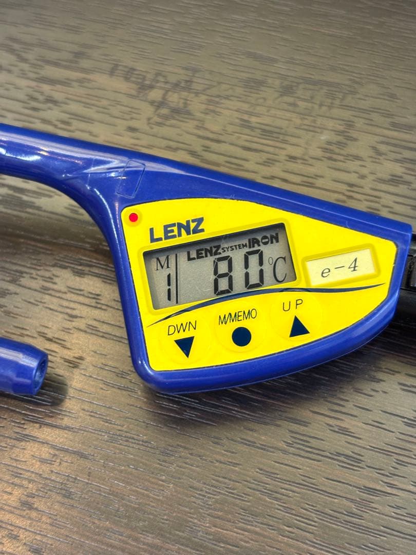 未使用品　LENZ e-4レンツアイロン5角　4㎜アイロン 最新モデル