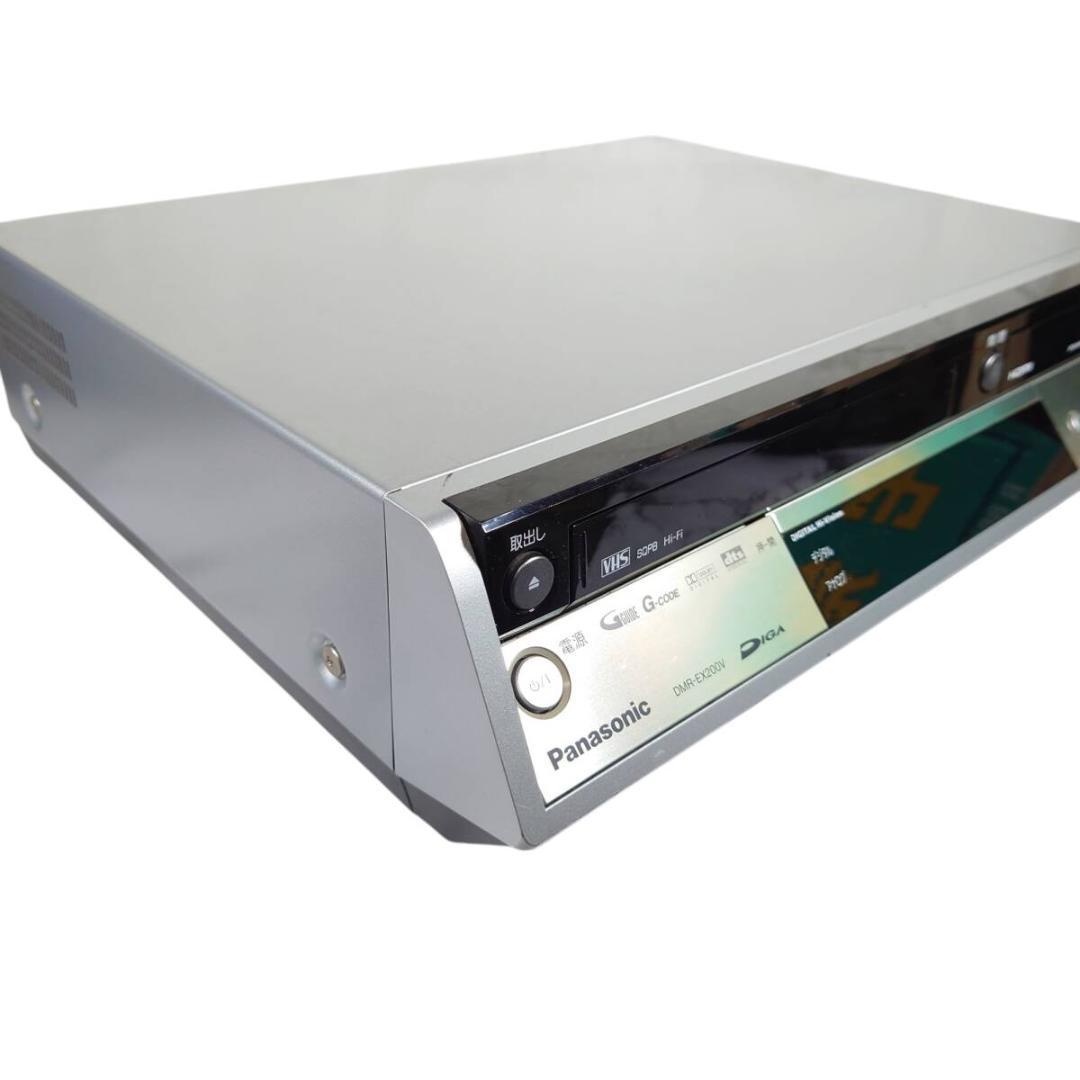 パナソニック DMR-EX200V VHS一体型HDD内蔵DVDレコーダー