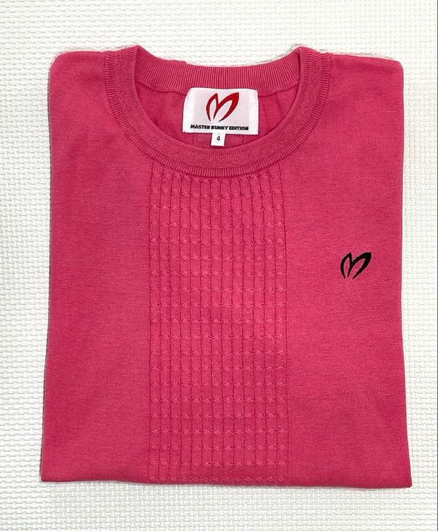 マスターバニーエディション シルクケーブルニット（UNISEX／PNK／4）