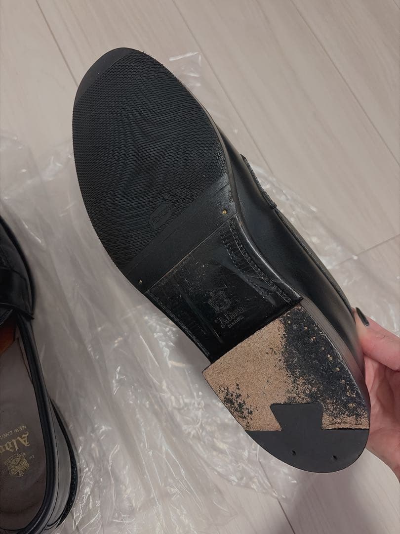 Alden US7D カーフローファー　ブラック　箱無し