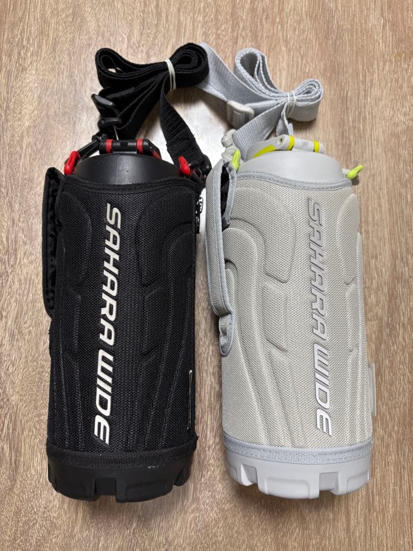 タイガー 水筒 1L サハラワイド 2本セット　黒　グレー　サッカー　男　女