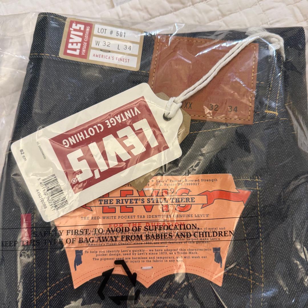 Levi's LVC 1944 S501XX W32 L34 大戦モデル