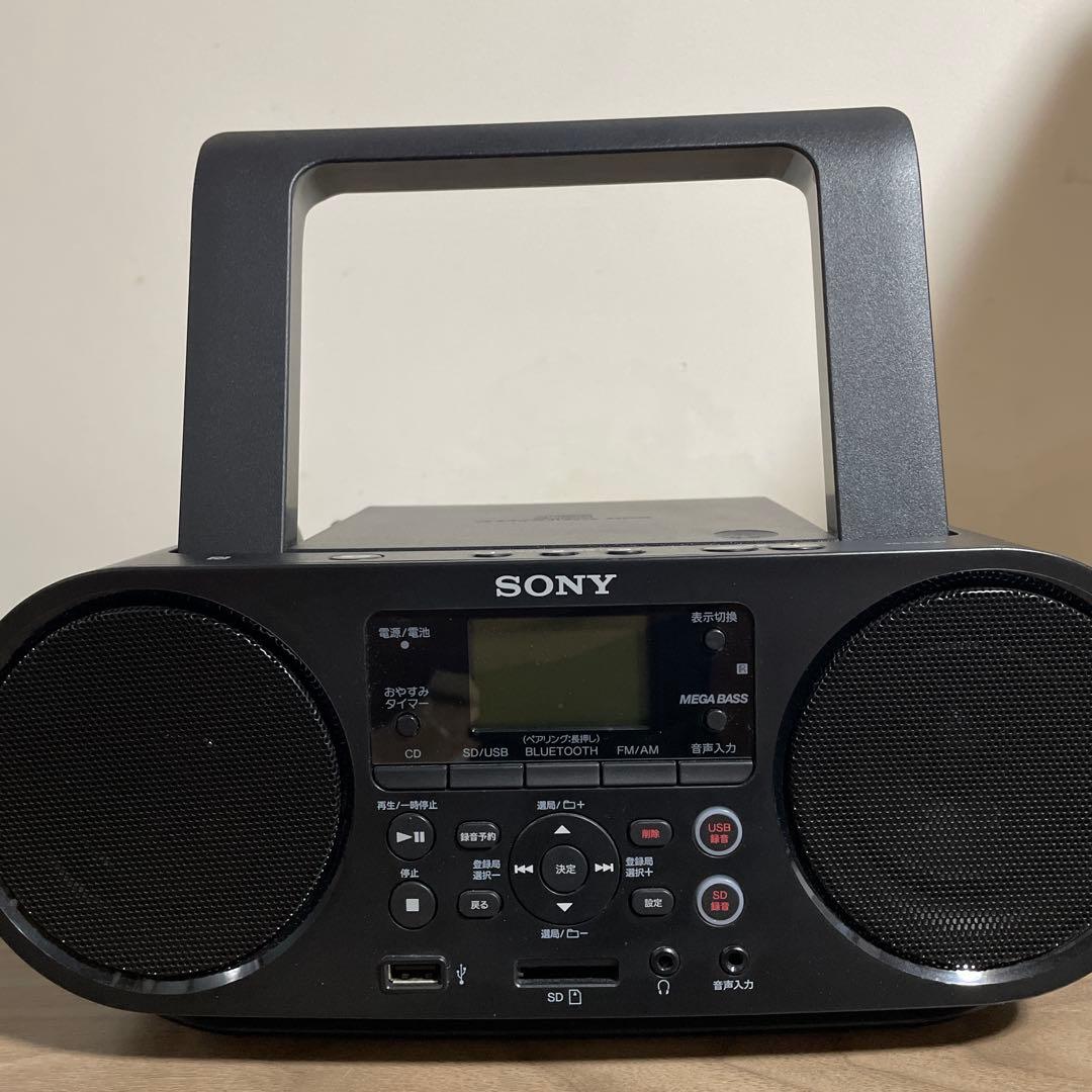 SONY　ソニー　パーソナルオーディオシステム　ZS-RS81BT