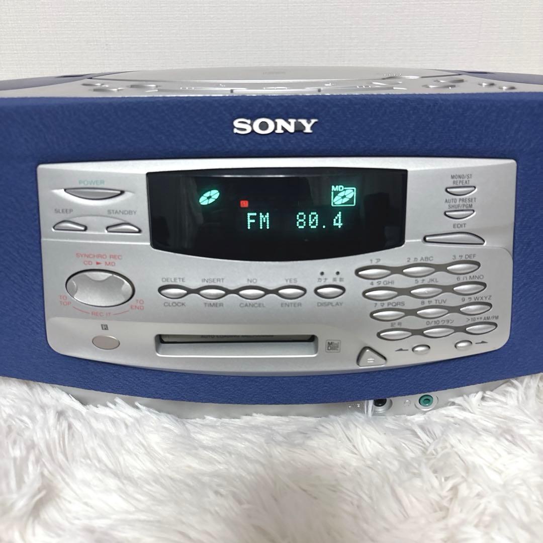 【極希少】SONY ZS-M35 MD CD プレイヤー