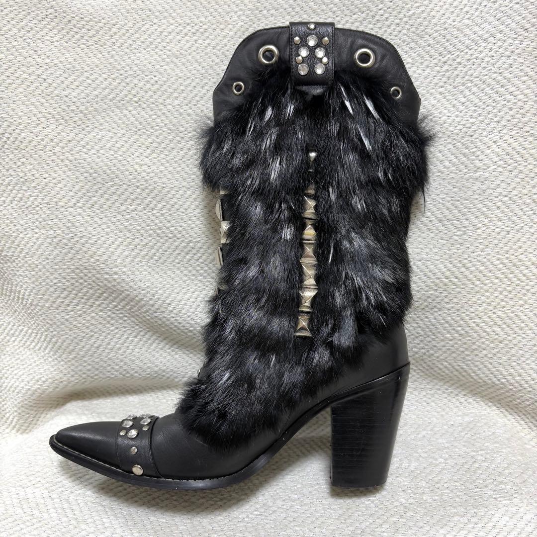 希少 CAPELTA ROCK STAR Y2K Cowboy Boots 37