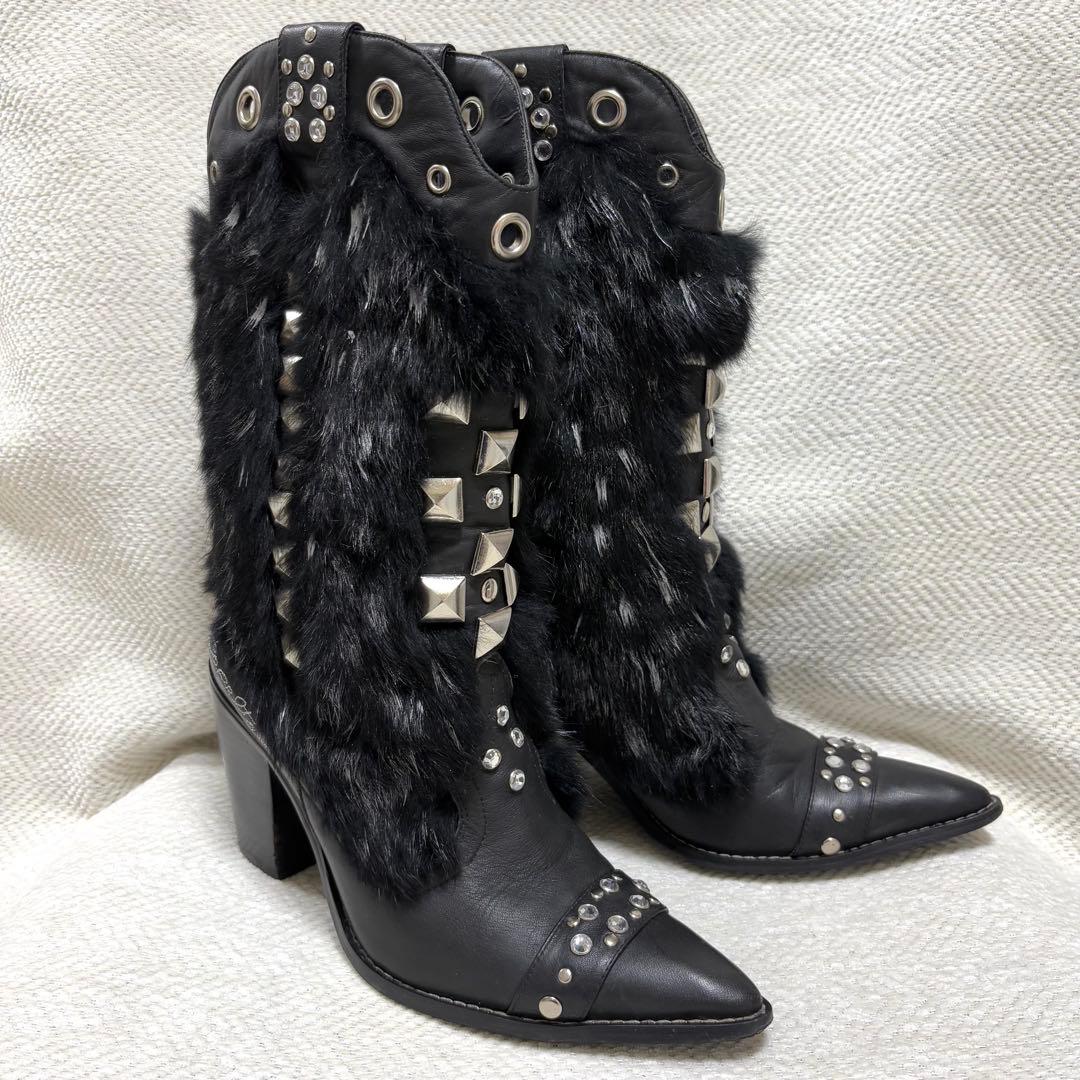 希少 CAPELTA ROCK STAR Y2K Cowboy Boots 37