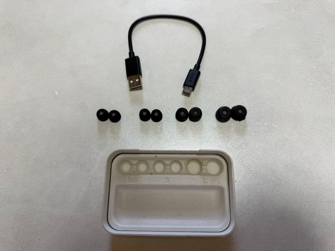 SONY（ソニー）ワイヤレスイヤホン　ブラック　WF-1000XM5　⭕️中古品