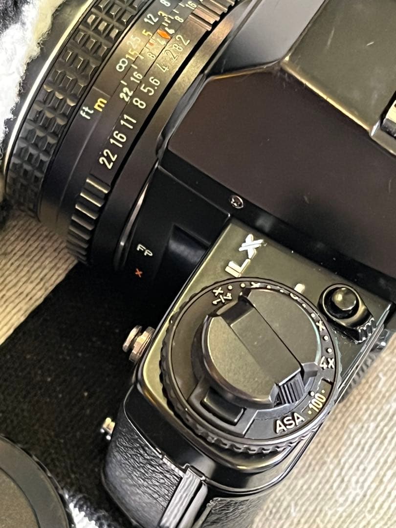 PENTAX LX 50mm f2.0レンズ、モーターワインダーつき