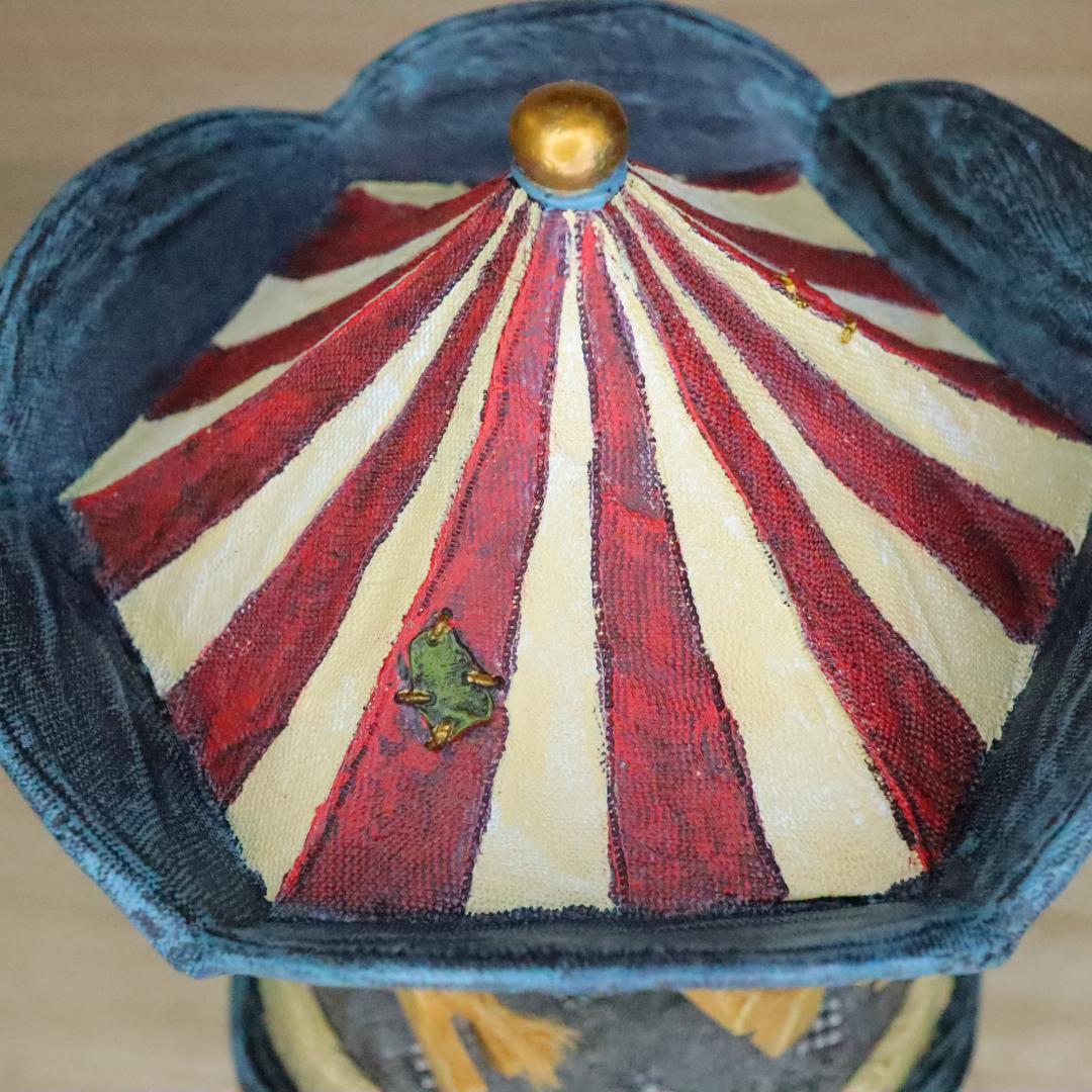 BOYDS BEARS メリーゴーランドオルゴール テディベア カントリー風