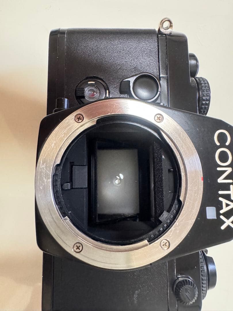 （動作良好） CONTAX 139+ワインダー（貼革・モルト交換整備済）