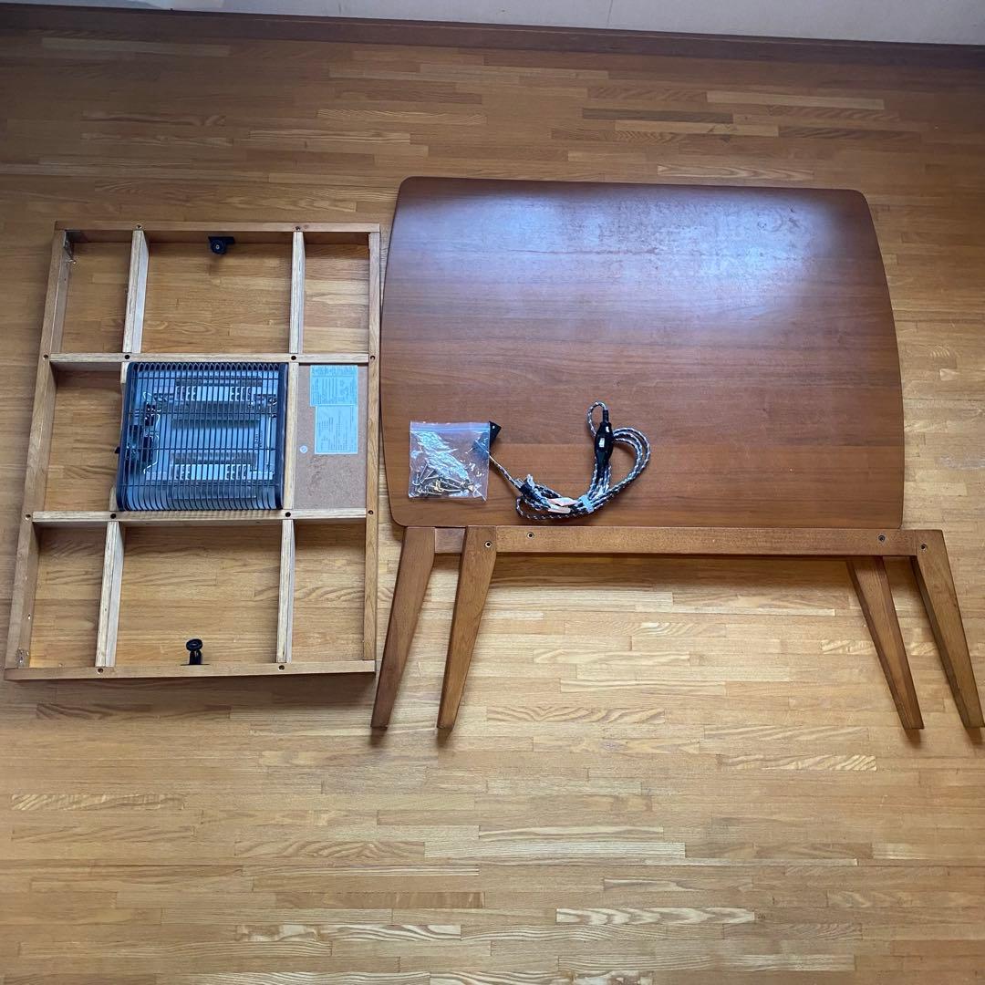 天然木 北欧デザインこたつ　Easeイーズ 105x75cm 長方形