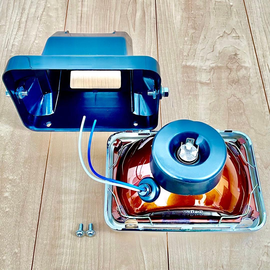 シビエ CIBIE 角型 ヘッドライト CBR400F 当時物 角目 マーシャル