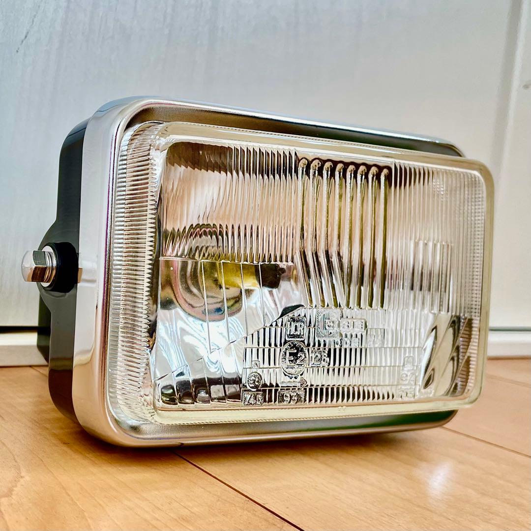 シビエ CIBIE 角型 ヘッドライト CBR400F 当時物 角目 マーシャル